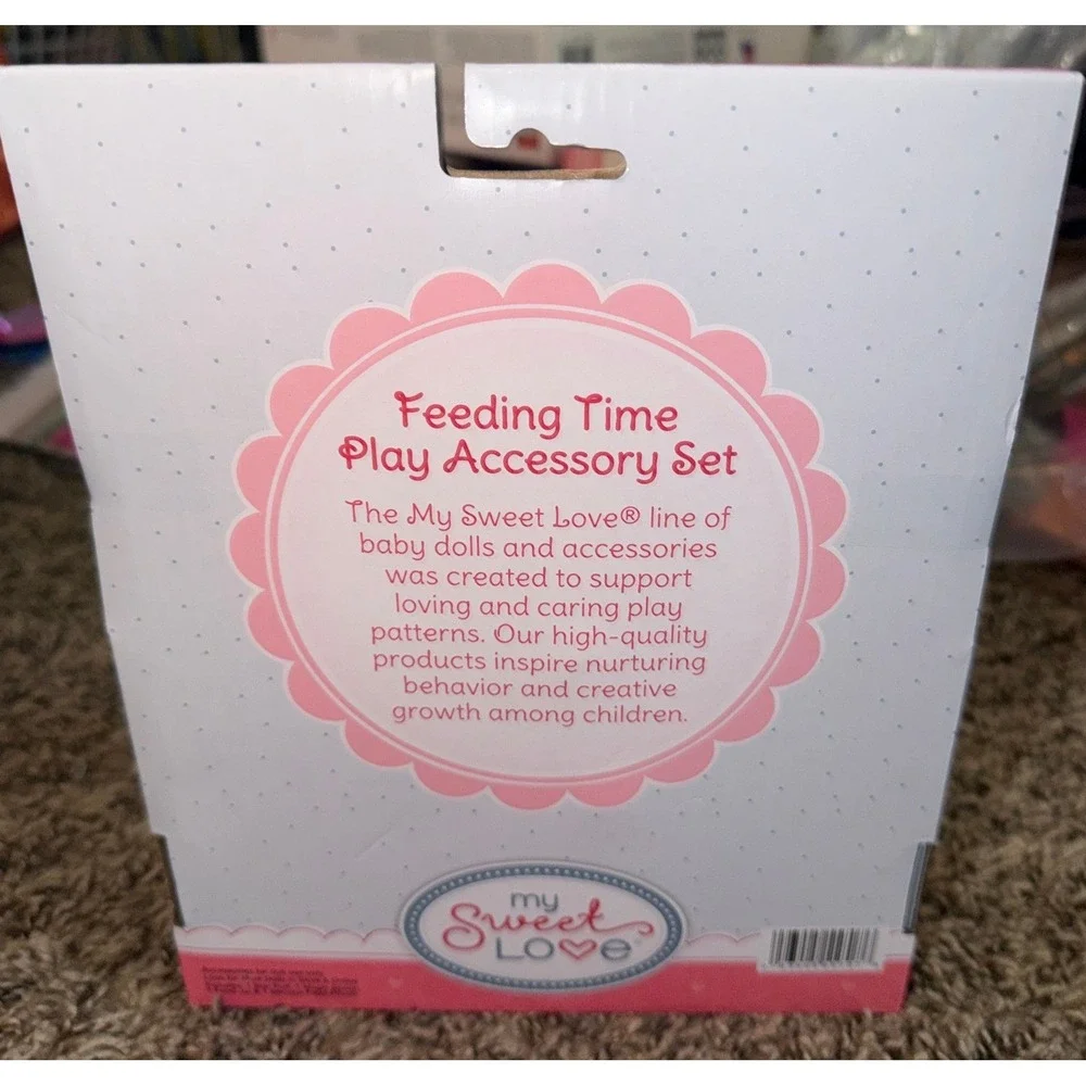 My Sweet Love-Doll Baby Feeding Time Play Accessory Set (NWT)